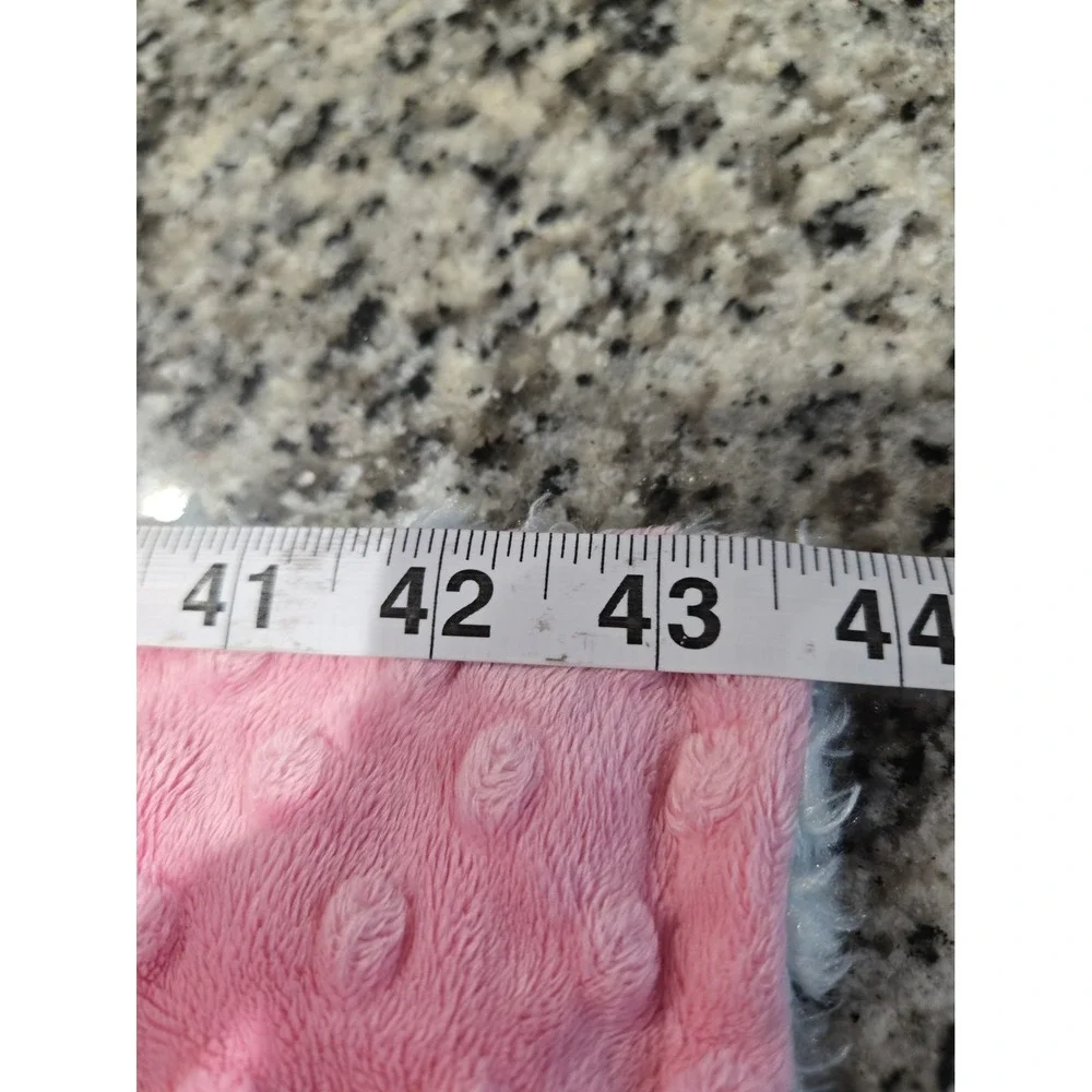 Girls Green Pink Blue Small Blanket With Name 